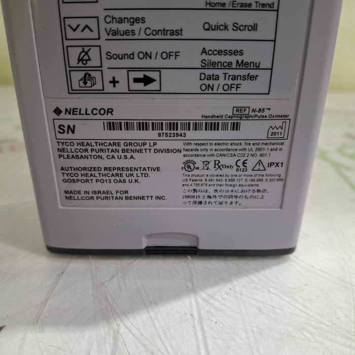Nellcor N-85 Pulse Oximeter