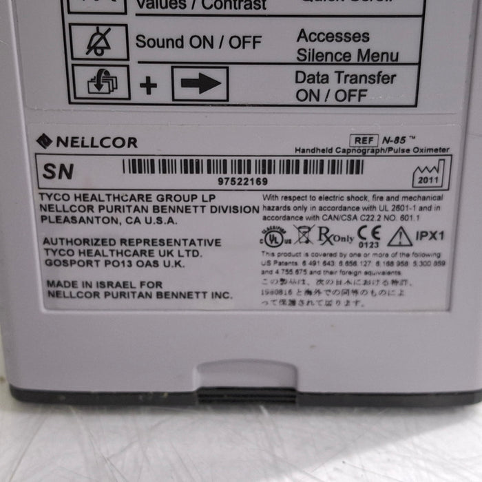 Nellcor N-85 Pulse Oximeter