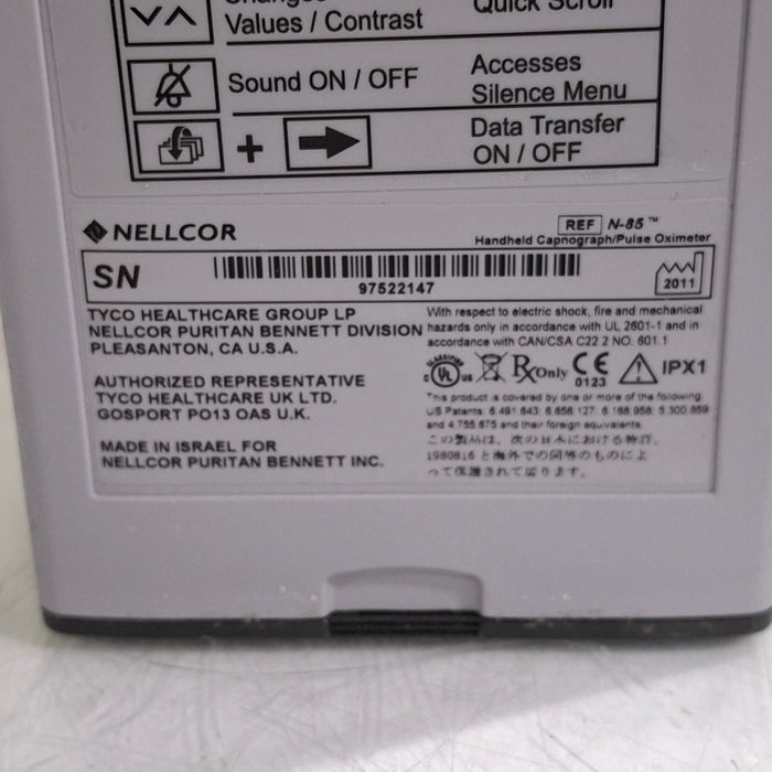 Nellcor Nellcor N-85 Pulse Oximeter Patient Monitors reLink Online