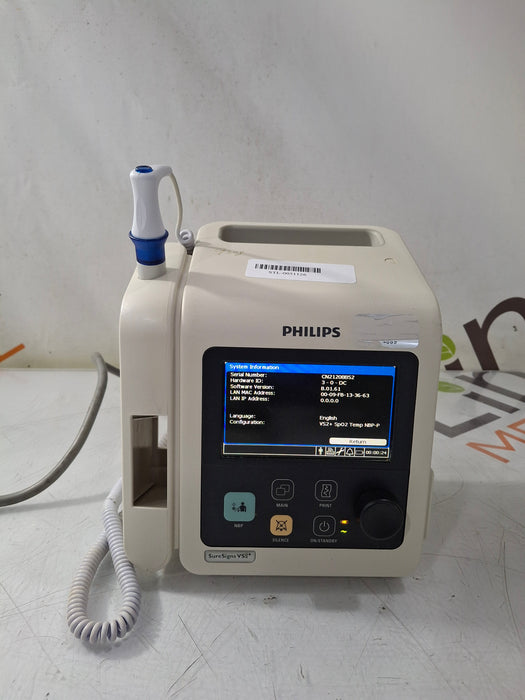 Philips SureSigns VS2+ Vital Signs Monitor
