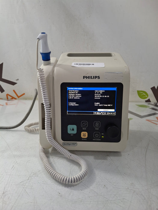 Philips SureSigns VS2+ Vital Signs Monitor
