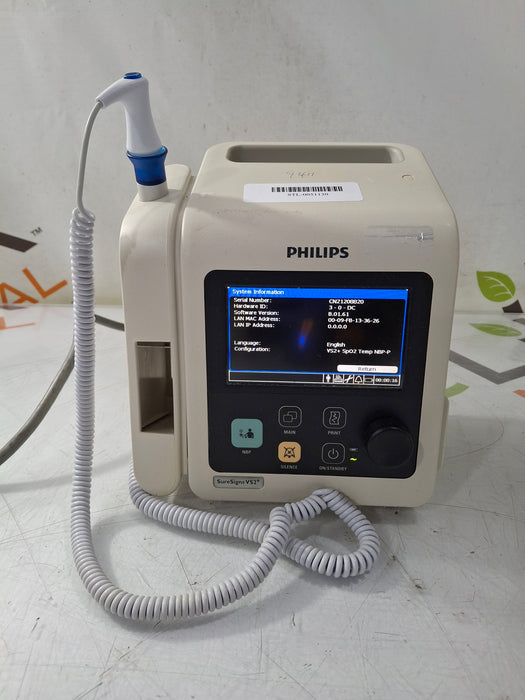 Philips SureSigns VS2+ Vital Signs Monitor