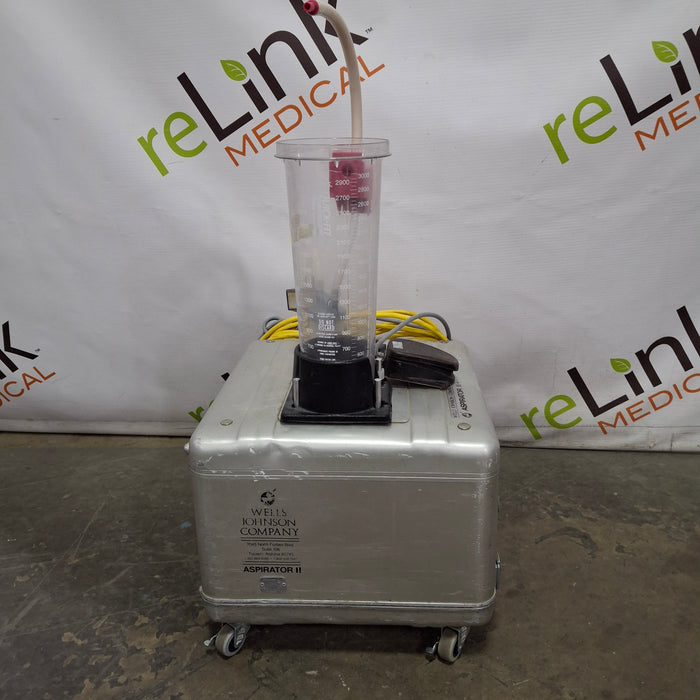 Wells Johnson Aspirator II+ Liposuction Machine