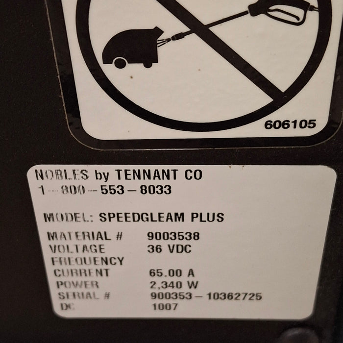 Tennant Co. Nobles Speedgleam Plus Floor Scrubber