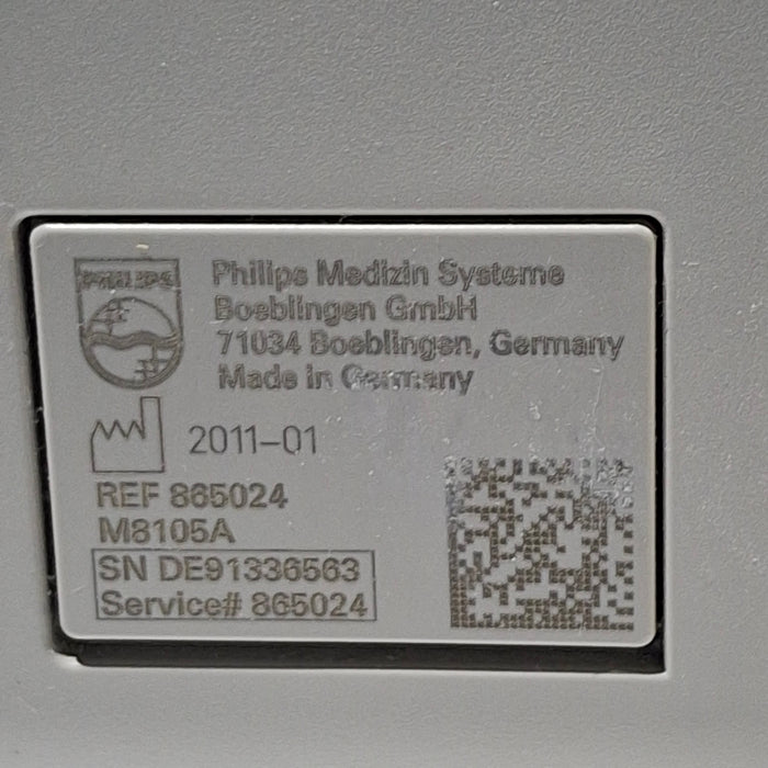 Philips Intellivue MP5 - ECG, Fast SpO2, NIBP, Press, Temp Patient Monitor