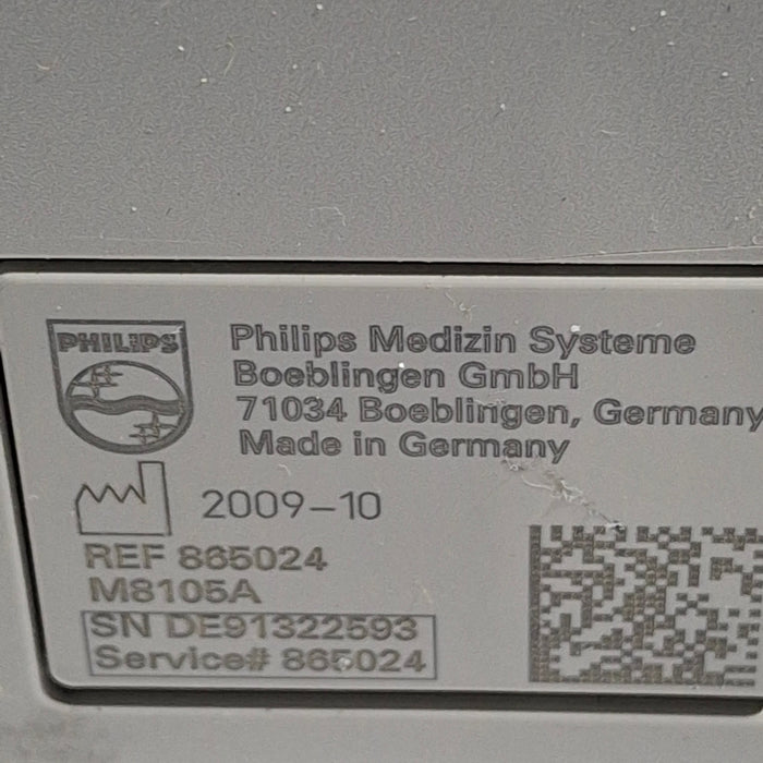 Philips Intellivue MP5 - ECG, Fast SpO2, NIBP Patient Monitor