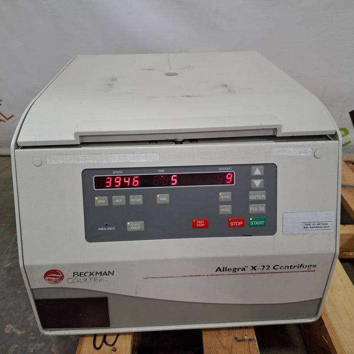 Beckman Coulter Allegra X-22 Centrifuge