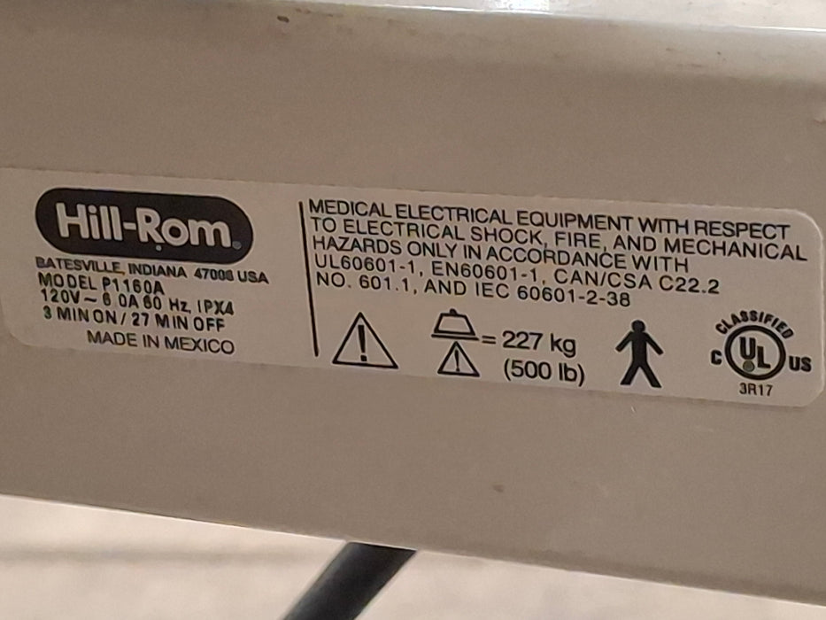 Hill-Rom P1160A Care Assist Hospital Bed