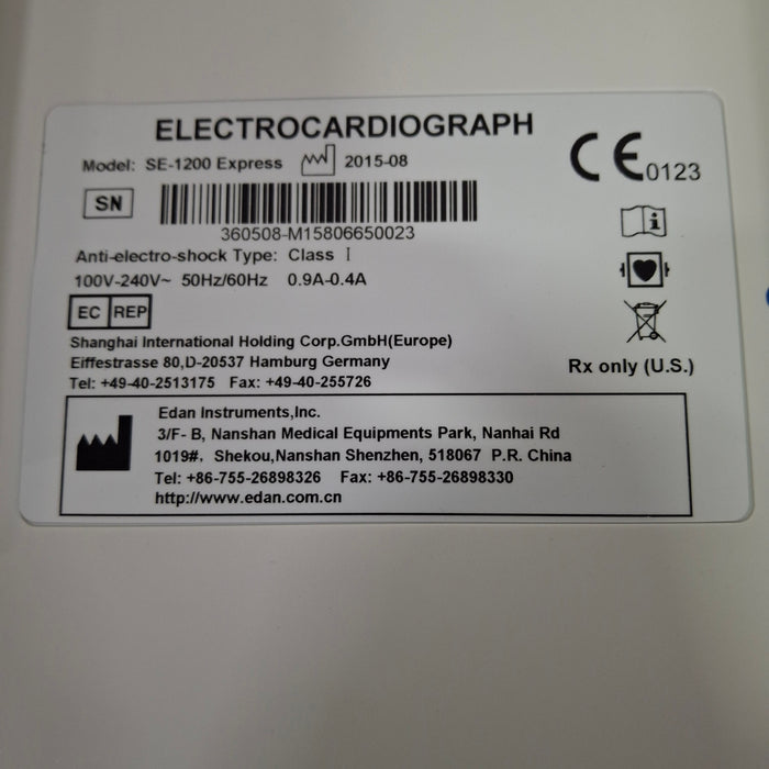 Edan SE-1200 Express ECG