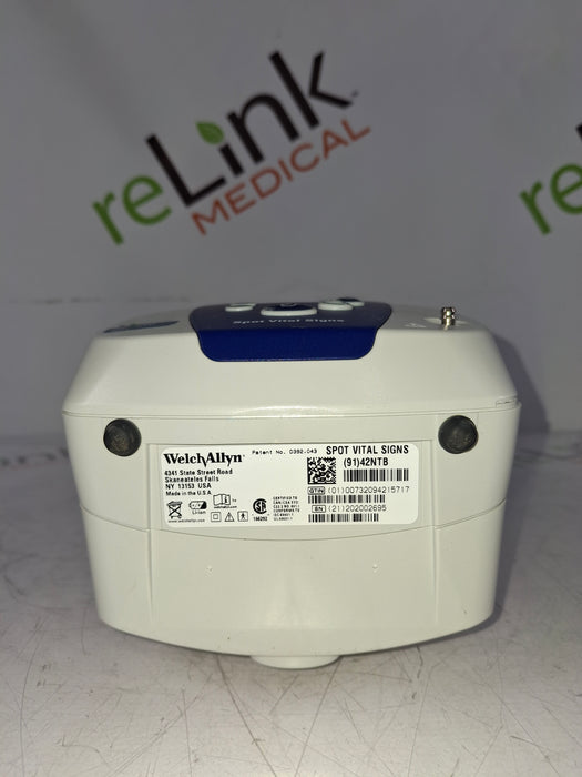 Welch Allyn Spot 420 - NIBP, Temp, Nellcor SpO2 Vital Signs Monitor