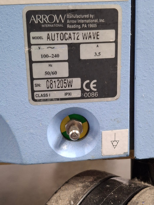 Arrow International AutoCat2 Wave IABP Intra-Aortic Ballon Pump