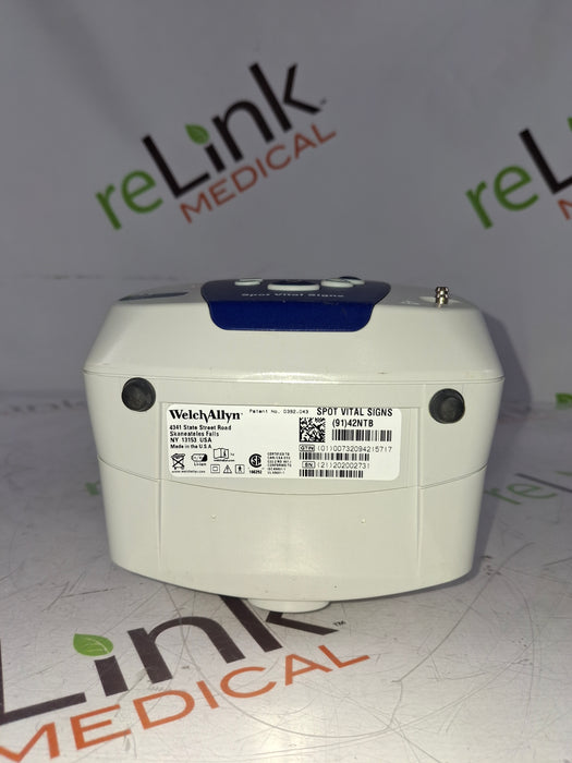 Welch Allyn Spot 420 - NIBP, Temp, Nellcor SpO2 Vital Signs Monitor