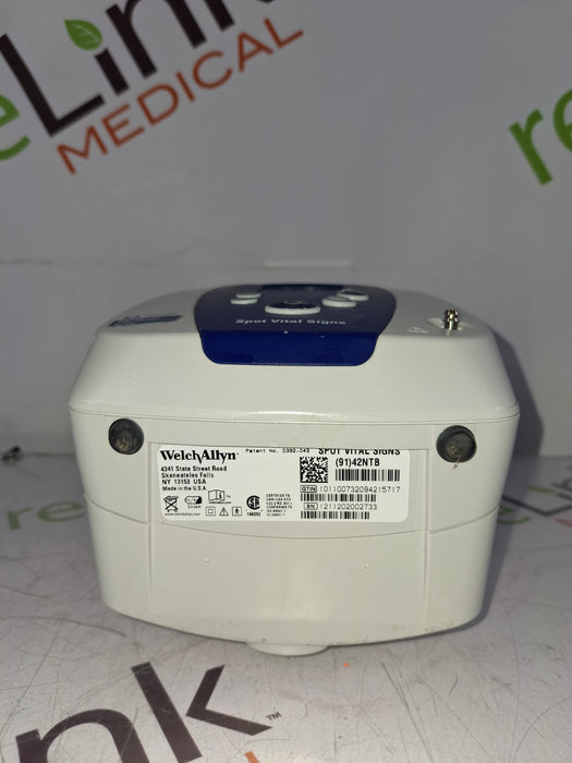 Welch Allyn Spot 420 - NIBP, Temp, Nellcor SpO2 Vital Signs Monitor