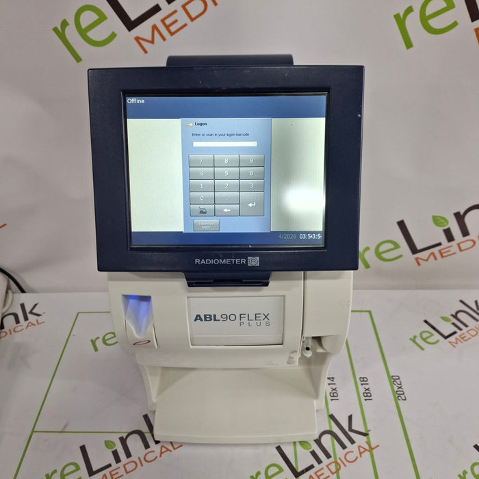 Radiometer ABL90 Flex Plus Blood Gas Analyzer