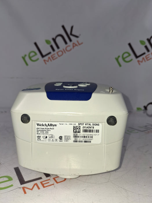 Welch Allyn Spot 420 - NIBP, Temp, Nellcor SpO2 Vital Signs Monitor