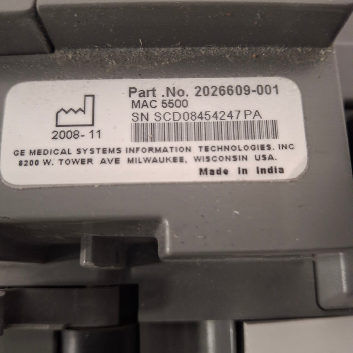 GE Healthcare MAC 5500 ECG with CAM Module