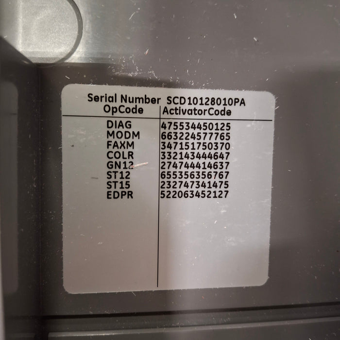 GE Healthcare MAC 5500 ECG without CAM Module