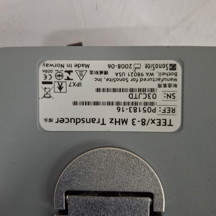 Sonosite TEEx/8-3 MHz Transesophageal Transducer