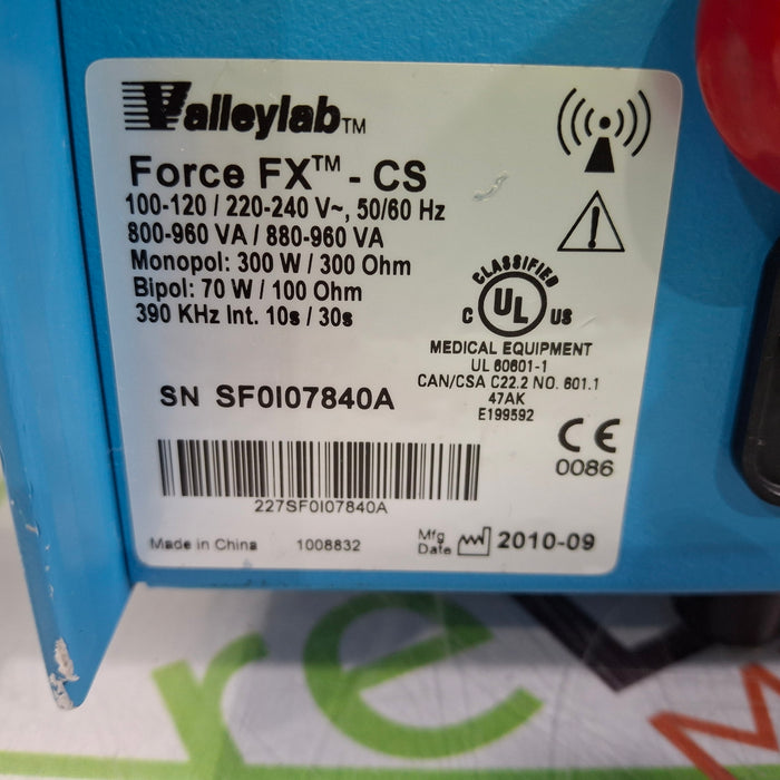Covidien Force FX-CS Electrosurgical Unit