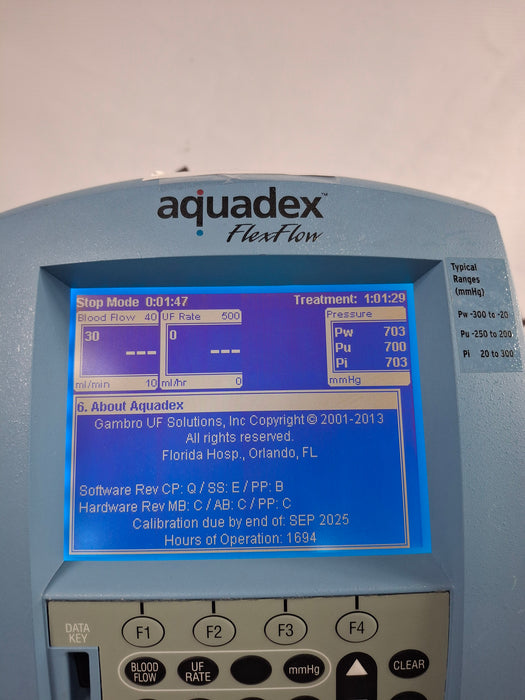 Aquadex FlexFlow Fluid Removal System
