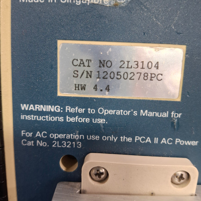 Baxter PCA II Syringe Pump