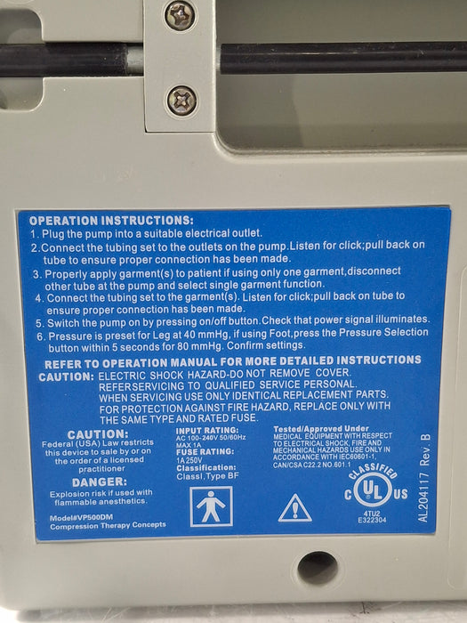 CTC VasoPress Supreme Mini VP500DM Pump