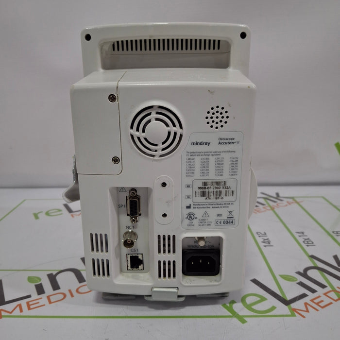 Mindray Datascope Accutorr V Vital Signs Monitor