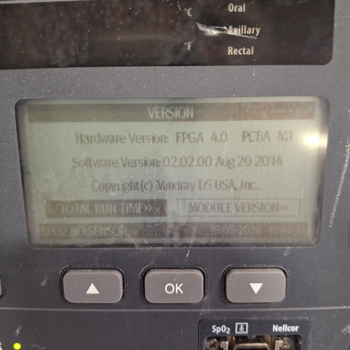 Mindray Datascope Accutorr V Vital Signs Monitor