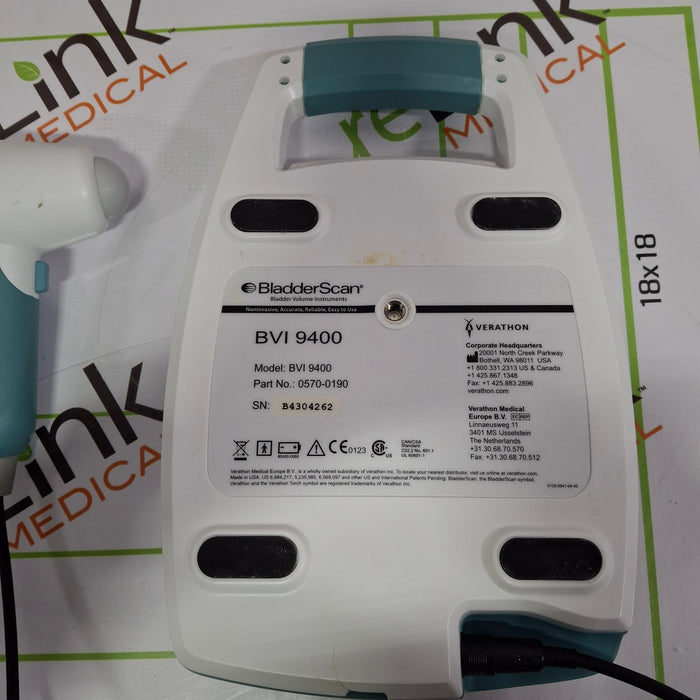 Verathon Medical, Inc BVI 9400 Bladderscan