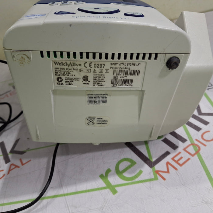 Welch Allyn Spot LXi - NIBP, SureTemp Plus, Nellcor SpO2 Vital Signs Monitor