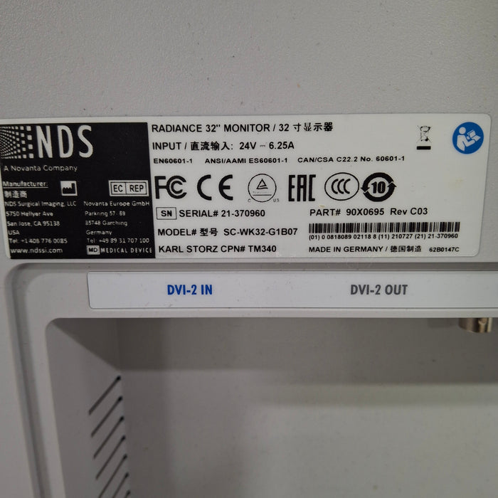 Karl Storz 32" 4K Surgical Display