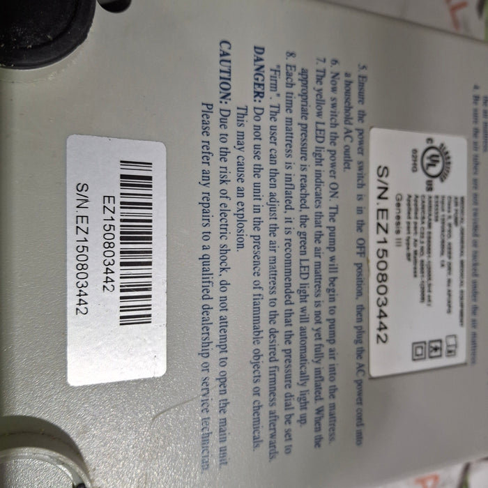 Medline Genesis III Air Pump