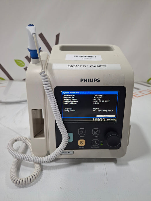 Philips SureSigns VS2+ Vital Signs Monitor