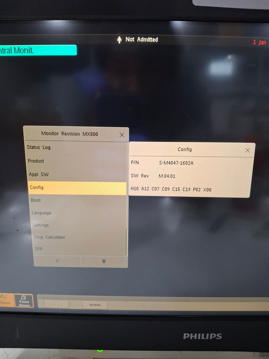 Philips MX800 Bedside Patient Monitor