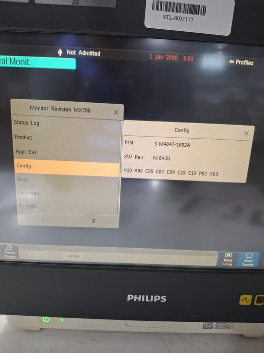Philips MX700 Bedside Patient Monitor