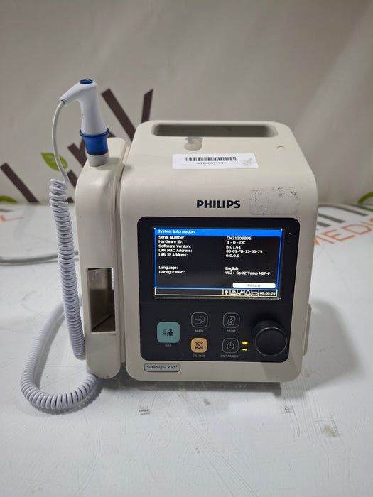 Philips SureSigns VS2+ Vital Signs Monitor