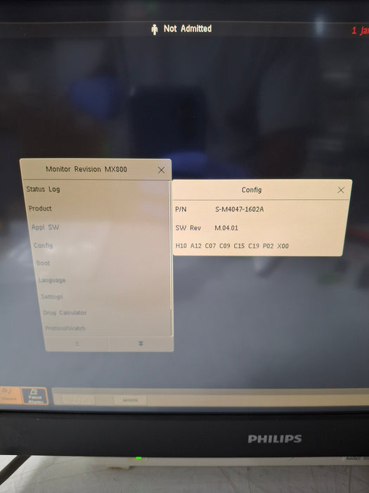 Philips MX800 Bedside Patient Monitor