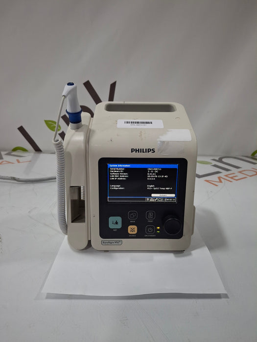 Philips SureSigns VS2+ Vital Signs Monitor