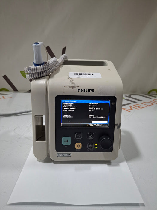 Philips SureSigns VS2+ Vital Signs Monitor