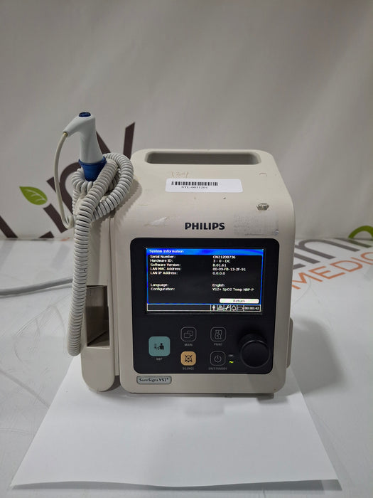 Philips SureSigns VS2+ Vital Signs Monitor