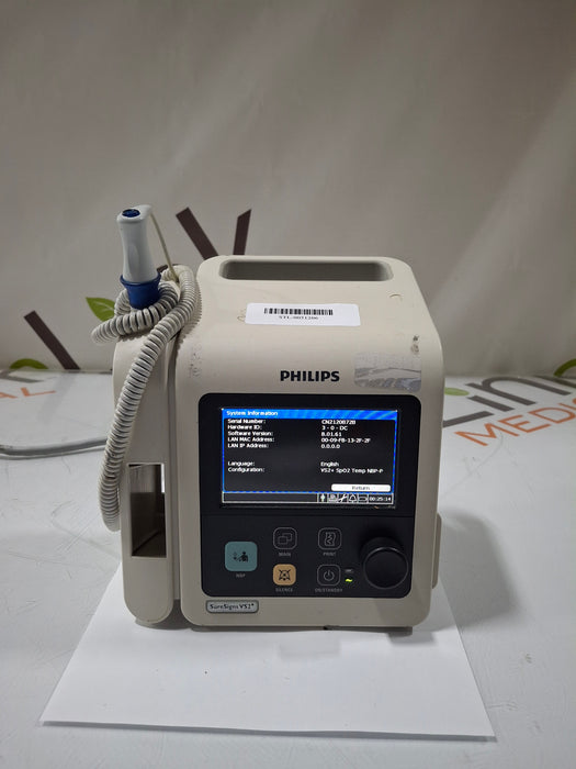 Philips SureSigns VS2+ Vital Signs Monitor