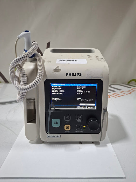 Philips SureSigns VS2+ Vital Signs Monitor