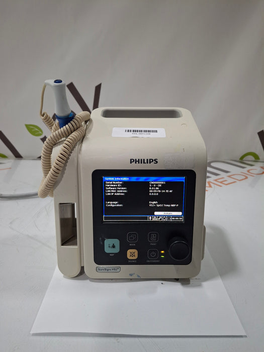Philips SureSigns VS2+ Vital Signs Monitor