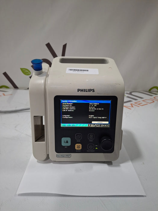 Philips SureSigns VS2+ Vital Signs Monitor