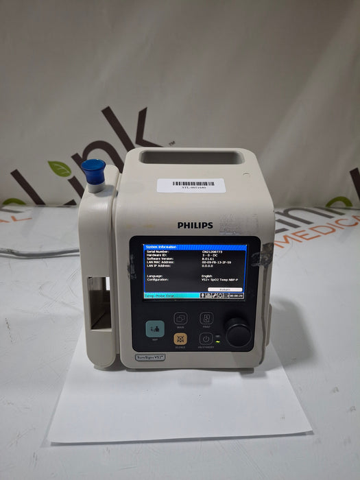 Philips SureSigns VS2+ Vital Signs Monitor