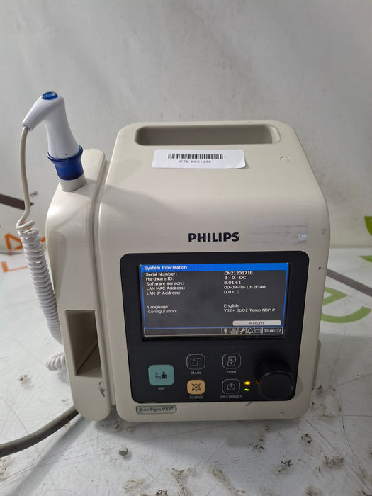 Philips SureSigns VS2+ Vital Signs Monitor