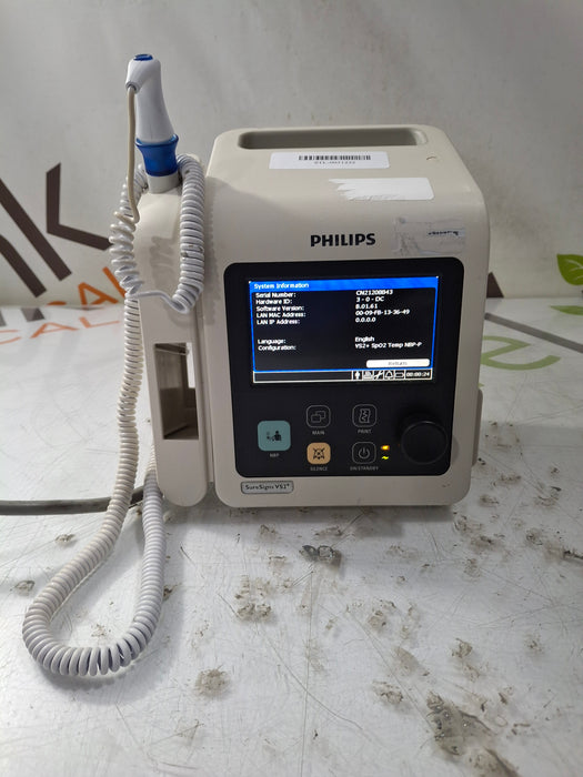 Philips SureSigns VS2+ Vital Signs Monitor