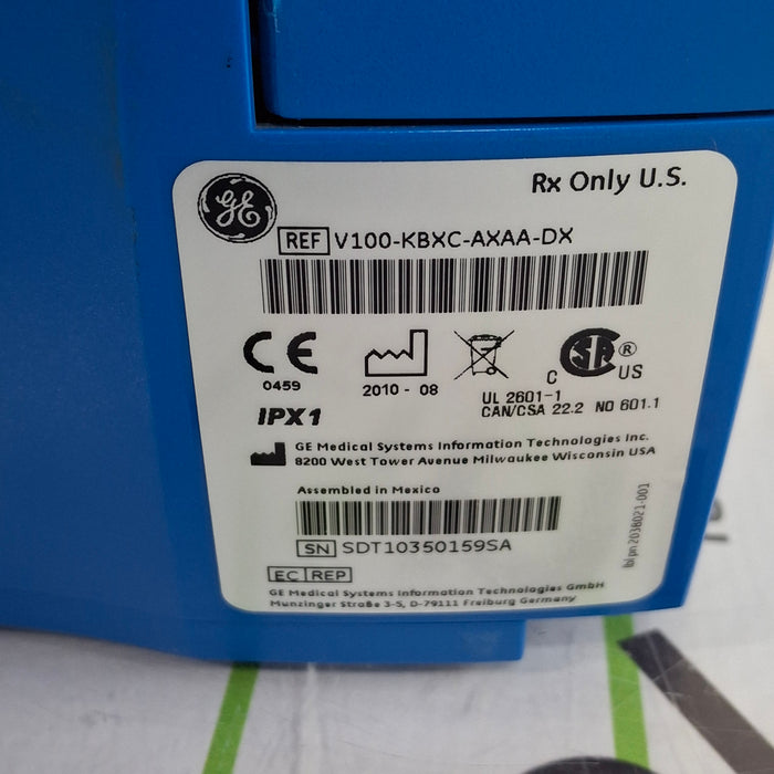 GE Healthcare Dinamap V100 - NIBP, SpO2 Vital Signs Monitor