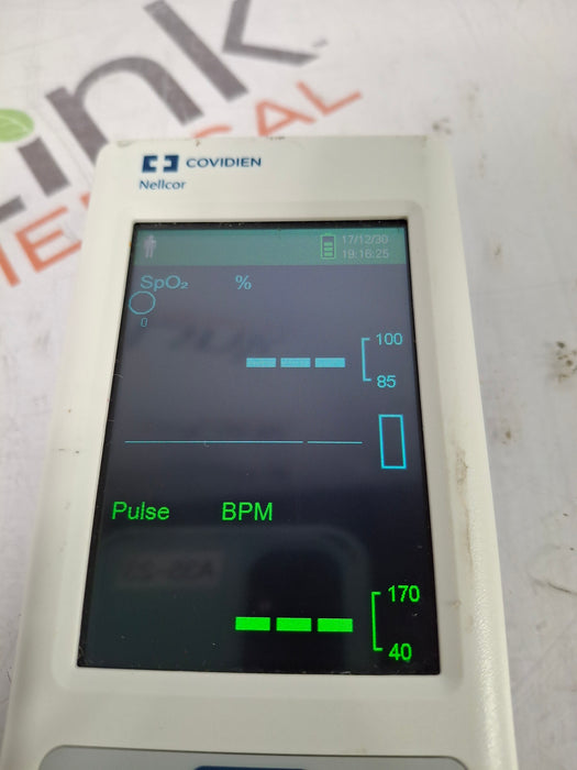Covidien PM10N Nellcor Portable SpO2 Patient Monitoring System
