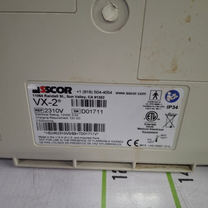 SSCOR, Inc. SSCOR, Inc. VX-2 Pump Surgical Equipment reLink Online